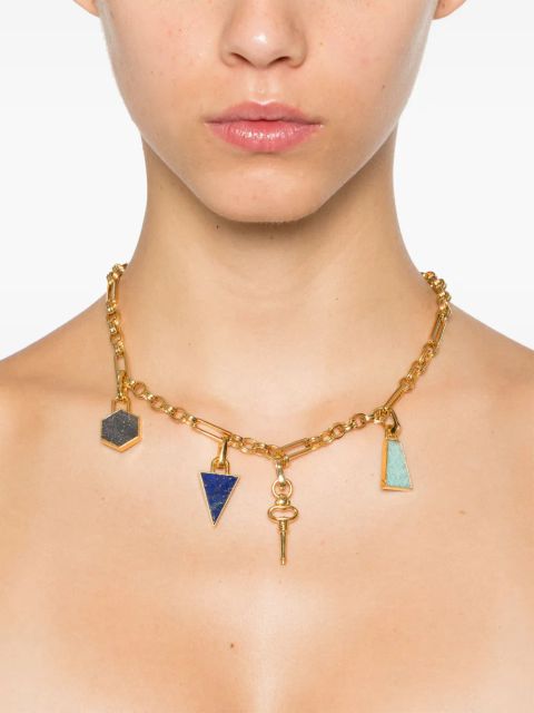 Missoma gemstone necklace - Gold