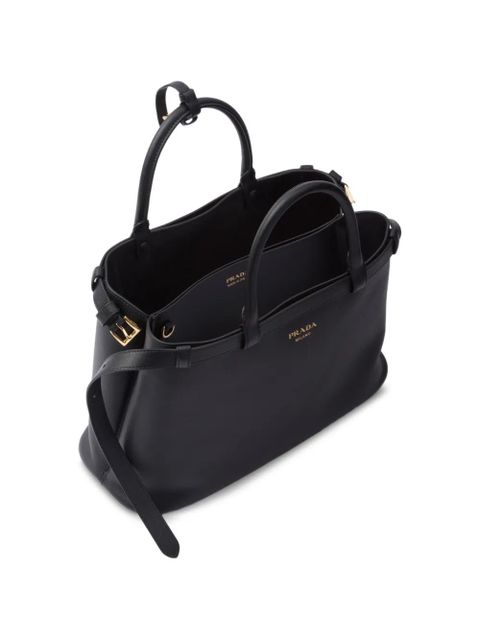 Prada medium Buckle tote bag - Black
