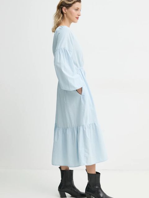 Levi's sukienka bawełniana JOLENE LS MAXI DRESS - zdjęcie produktu nr 1