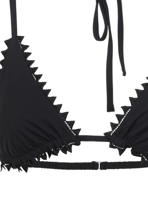 Jacquemus Le Haut De Maillot Picot bikini top - Black