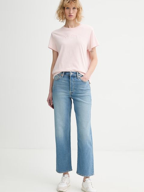 Levi's jeansy RIBCAGE STRAIGHT ANKLE - zdjęcie produktu nr 1