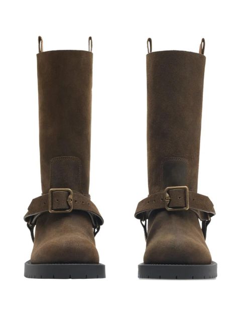 Burberry suede boots - Brown