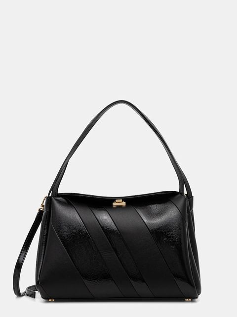 Themoire torebka kolor czarny TMFW25EUDSTN1