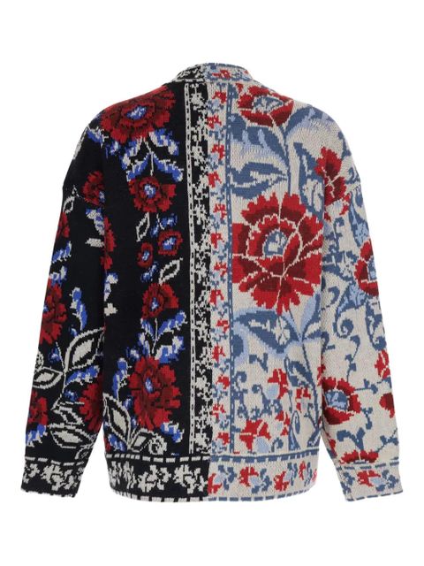 FARM Rio Mixed Valentina floral button cardigan - Black - zdjęcie produktu nr 2