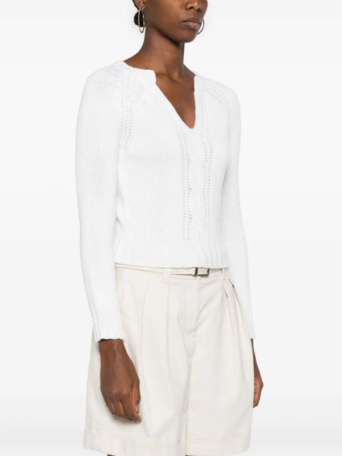 Max Mara Cancan sweater - White