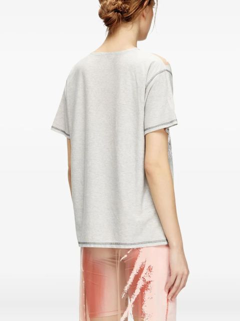 Diesel Remaster Capsule T-Normac T-shirt - Grey - zdjęcie produktu nr 2