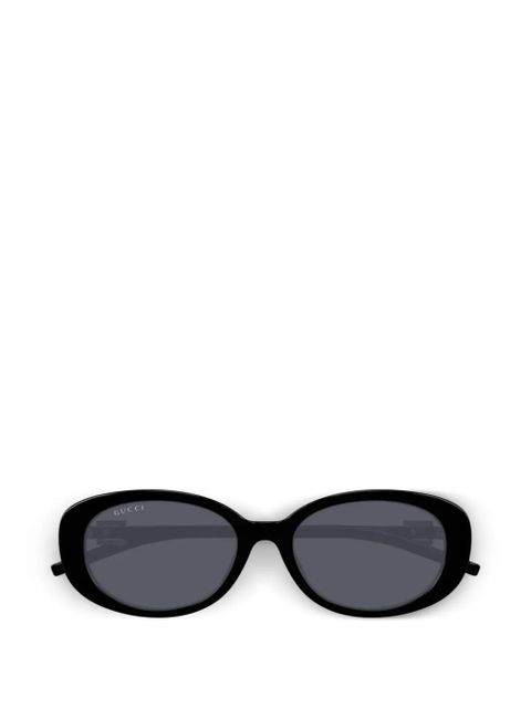 Gucci Eyewear logo-detail sunglasses - Black - zdjęcie produktu nr 1