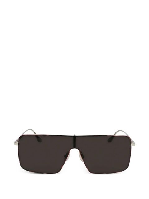 Victoria Beckham shield-frame sunglasses - Silver - zdjęcie produktu nr 1