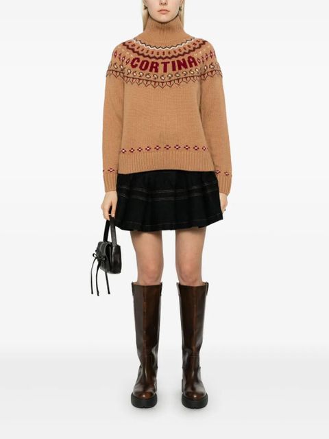 MC2 Saint Barth Meghan Nordic sweater - Brown