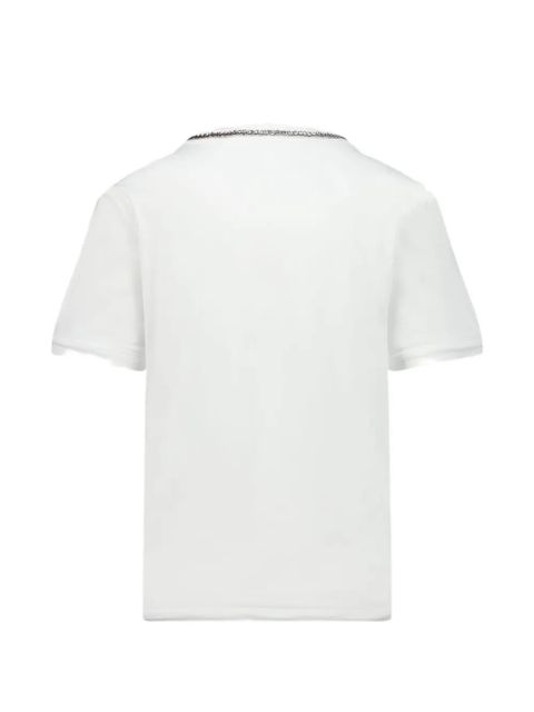 Prada white cotton T-shirt - zdjęcie produktu nr 2