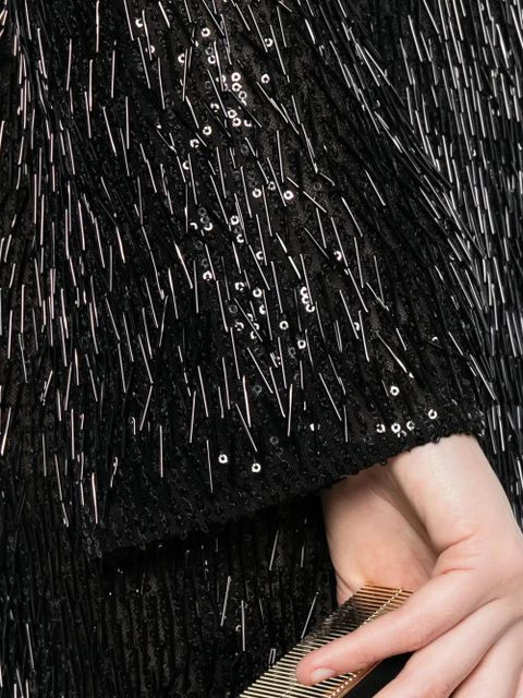 Dolce & Gabbana sequinembellished midi dress - Black