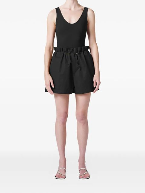 AGOLDE Lydia drawstring-fastening shorts - Black - zdjęcie produktu nr 2