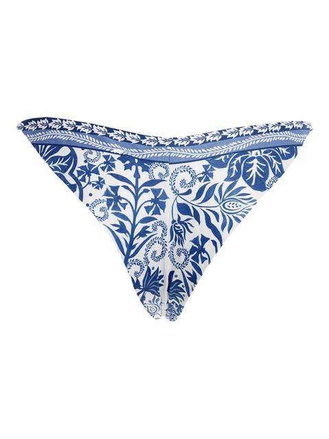 Agua By Agua Bendita ring-detail bikini bottoms - White - zdjęcie produktu nr 2