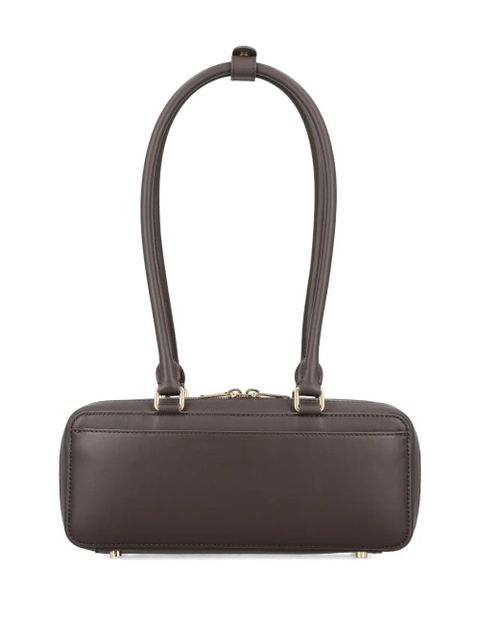 Self-Portrait leather handbag - Brown