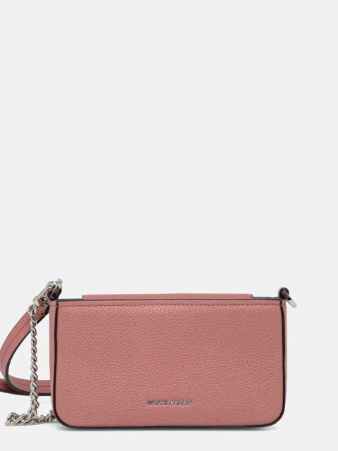 MICHAEL Michael Kors torebka skórzana kolor różowy 32S5SYTU1L