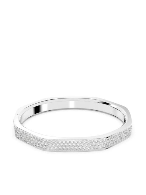 Swarovski Dextera crystal-embellished bangle bracelet - White - zdjęcie produktu nr 1