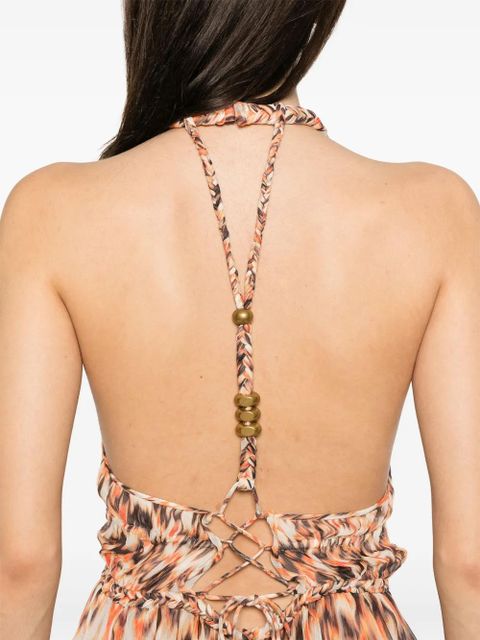 ISABEL MARANT Rozilda mini dress - Orange