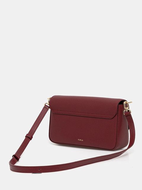 Furla torebka skórzana kolor czerwony WB01826 ARE000 CGQ00