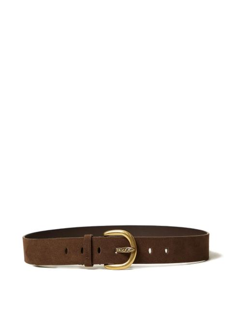 TWINSET suede belt - Brown - zdjęcie produktu nr 1