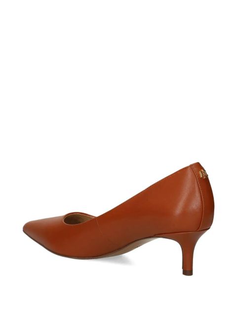 Lauren Ralph Lauren pointed leather pumps - Brown