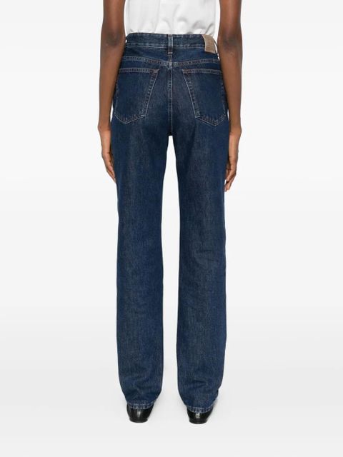 TOTEME organic-cotton jeans - Blue