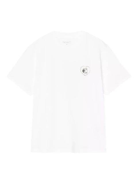 Carhartt WIP Hearts T-shirt - White - zdjęcie produktu nr 1