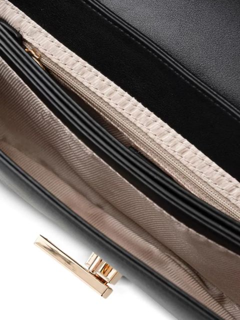 TWINSET logo-detail shoulder bag - Black