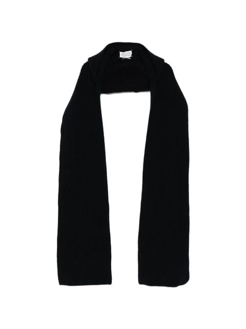 Maison Margiela wool scarf - Blue - zdjęcie produktu nr 1