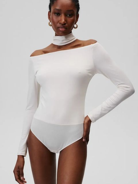 Undress Code body Drunk in Love Classic damska kolor biały gładka 648 - zdjęcie produktu nr 1