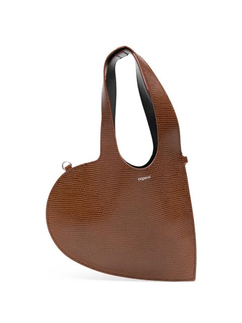 Coperni mini Heart tote bag - Brown - zdjęcie produktu nr 1