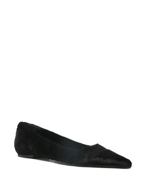 Aeyde Cassy calf-hair ballet flats - Black - zdjęcie produktu nr 2