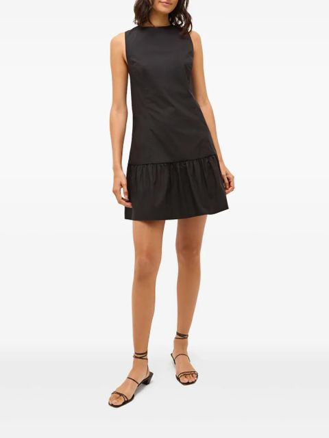 Marie Oliver Marilyn ruffle-hem mini dress - Black - zdjęcie produktu nr 2