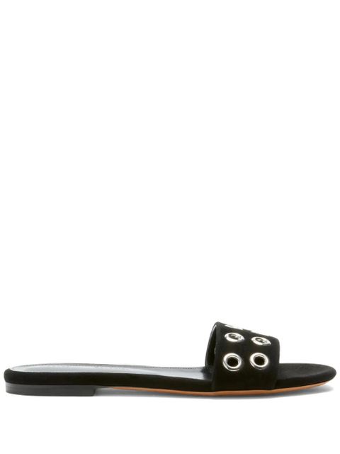 Proenza Schouler Grommet slides - Black - zdjęcie produktu nr 1