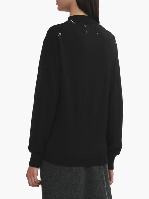 Maison Margiela wool jumper - Black