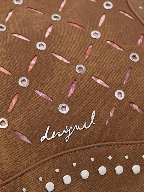 Desigual torebka YANKEE MANAOS CAMEL kolor brązowy 25WAXPB4