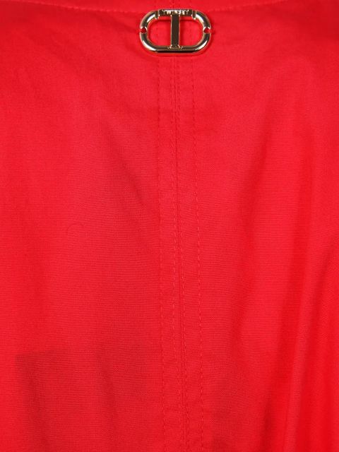 TWINSET belted midi dress - Red