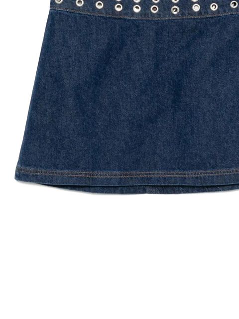 Reformation Jaylene denim skirt - Blue - zdjęcie produktu nr 2