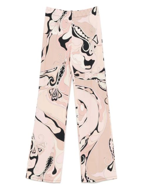 PUCCI Orchidee Mykonos trousers - Neutrals