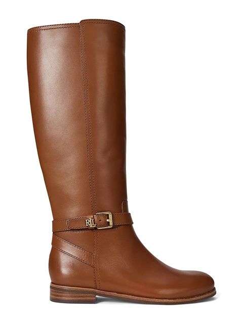 Lauren Ralph Lauren kozaki skórzane Brooke Tll 2 - zdjęcie produktu nr 2