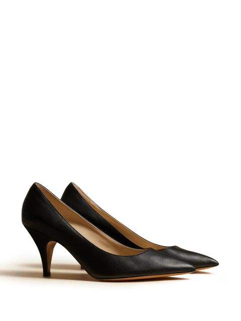 KHAITE The River 75mm leather pumps - Black - zdjęcie produktu nr 2