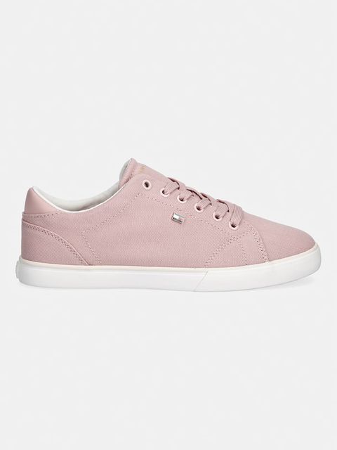 Tommy Hilfiger TH LOW PROFILE VULC CANVAS tenisówki damskie - zdjęcie produktu nr 1