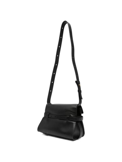 Moschino buckle-strap crossbody bag - Black