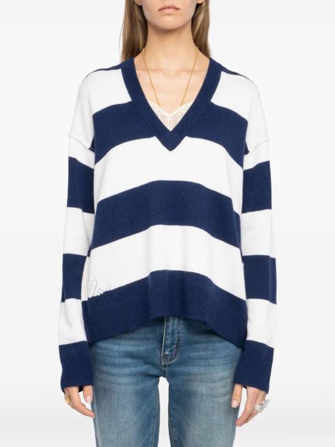 Zadig&Voltaire striped sweater - Blue