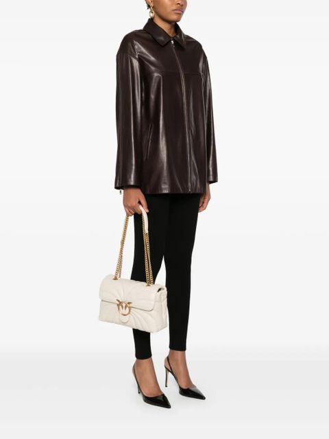 PINKO Classic Love Puff shoulder bag - White