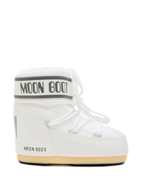 Moon Boot logo-print lace-up boots - White - zdjęcie produktu nr 1
