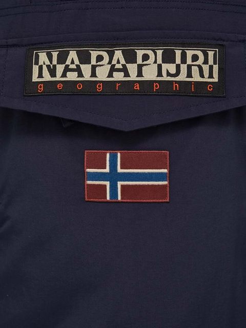 Napapijri kurtka damska kolor granatowy przejściowa