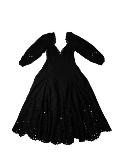 Charo Ruiz Ibiza Corbin sweetheart-neck midi dress - Black - zdjęcie produktu nr 1