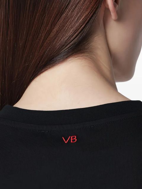 Victoria Beckham crew-neck T-shirt - Black