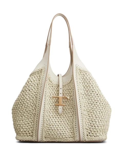 Tod's T-Timeless tote bag - White - zdjęcie produktu nr 1