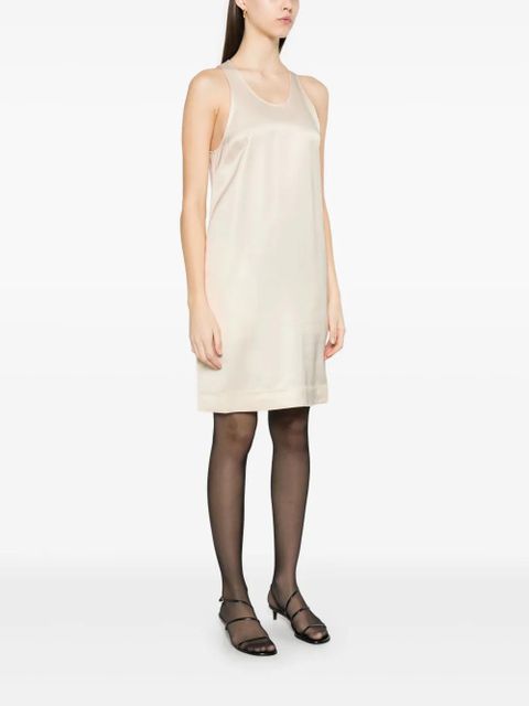 TOTEME scoop-neck mini dress - Neutrals - zdjęcie produktu nr 2